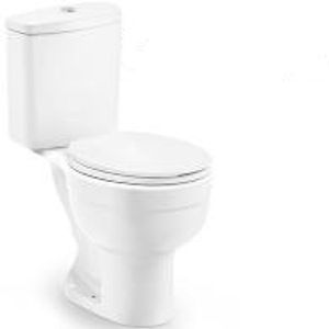 Kit Vaso Sanitário Com Caixa Acoplada 3/6 Litros Sem Abertura Frontal Acesso Plus Branco Celite