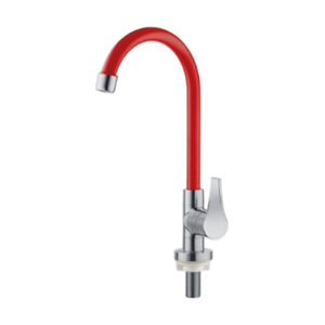 Torneira Bancada Bica Móvel Twist 1/2 Vermelha 2951 Herc