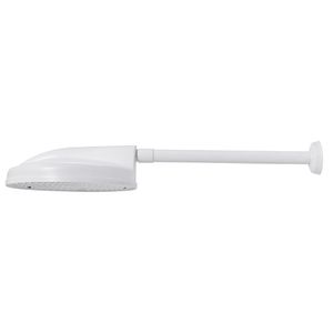 Chuveiro Plástico 1/2 8" Com Espalhador Branco Astra
