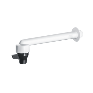 Torneira Para Cozinha 18 Cm Com Alavanca E Jato Simples 1/2 Branca Herc