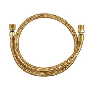 Ligação Flexível Para Fogão Trançada Tombak 3/8 e 1/2" 80 Cm Jackwal