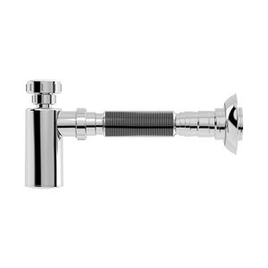 Sifão Copo Universal Cromado Para Pias e Tanques Blukit