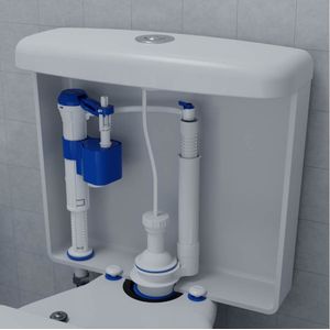 Kit Completo Mecanismo Universal De Descarga Para Caixa Acoplada