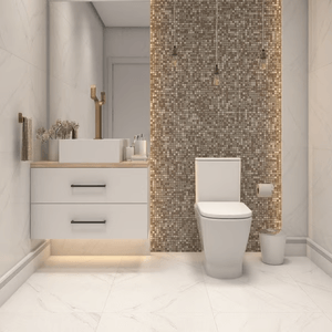 Kit Vaso Sanitário Com Caixa Acoplada Gap 3/6 Branco Roca