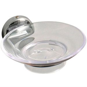 Saboneteira Standard Cristal Redonda Jackwal