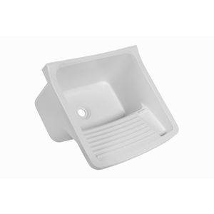 Tanque Plástico Grande Branco 24 Litros 58x52x32 Cm (TQ2) Astra