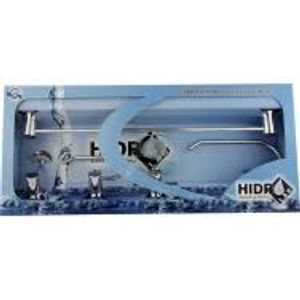 Kit Acessório Para Banheiro Trento 5 Peças Hidrolar