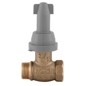 Base Para Registro de Pressão 3/4" 1/4 Volta Cromado 1416 Imperatriz