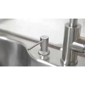 Dosador de Sabão Aço Inox com Recipiente Plástico 500 Ml Tramontina