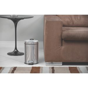 Lixeira Redonda Inox Pedal 3 Litros 94538/103 Tramontina