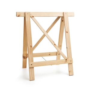Cavalete Multiuso 85x75 Cm Madeira Natural Bemfixa