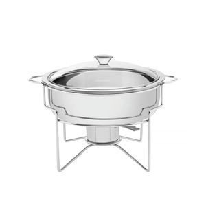 Rechaud Banho Maria Aço Inox 4,3 Litros com Fogareiro Tramontina