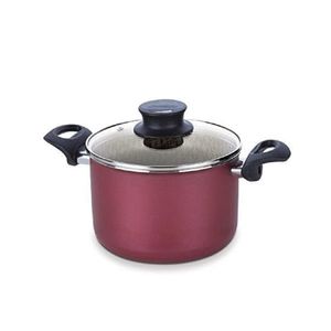 Caldeirão de Alumínio com Revestimento Interno de Antiaderente Vermelho 28 Cm Tramontina