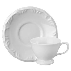 Xícara de Café Pomerode com Pires de Porcelana 70 ml Schmidt