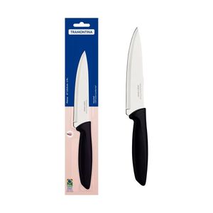 Faca Chef 6" Inox Cabo Preto Tramontina