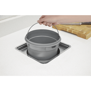 Lixeira Inox De Embutir Clean Square 5 Litros Tramontina