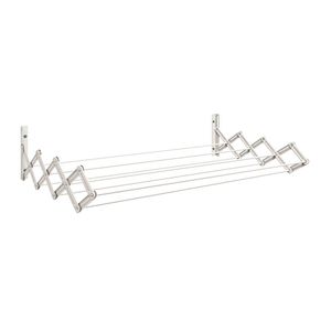 Varal Sanfonado Branco 80 Cm Secalux