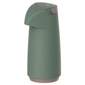 Garrafa Térmica Tramontina Exata em Plástico Verde com Ampola de Vidro 1 Litro