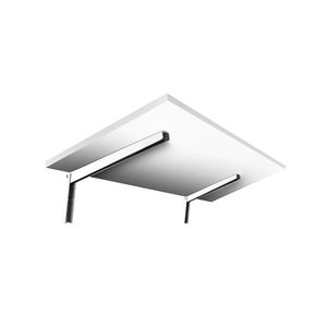 Par De Suportes Dobráveis Branco 29 Cm Prat-K