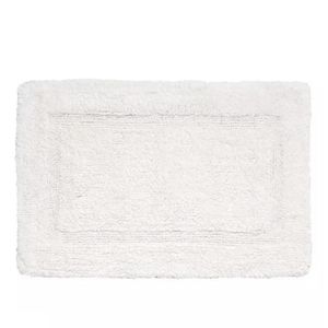 Tapete Confort Branco Retangular 45x70 Cm Kapazi