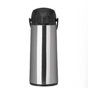 Garrafa Térmica de Pressão Nobile Inox 1 Litro Mor