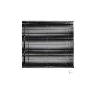 Persiana Horizontal PVC Preto 25 Mm 120x130 Cm Primafer