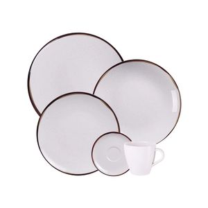 Aparelho de Jantar 20 Peças Porcelana Decorada Canyon Tramontina