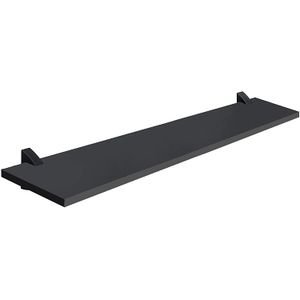 Prateleira Concept Preto 1,5x20x60 Cm Com Suporte Pratk