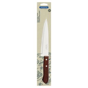 Faca Peixeira Dynamic com Lâmina de Aço Inox e Cabo de Madeira 7" Tramontina