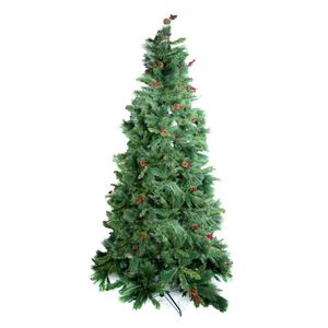Árvore de Natal 240 Cm 752 Galhos Verde Dora