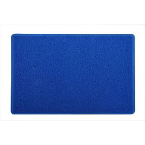 Tapete Vinil Br 60x40 Cm Azul Royal 10Mm  Kapazi