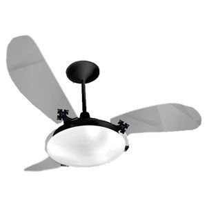 Ventilador de Teto Âmbar Branco 130W 127V 1371 Tron