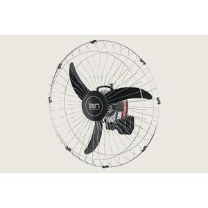 Ventilador Parede Oscilante 50 Cm 140W Preto Bivolt Tron