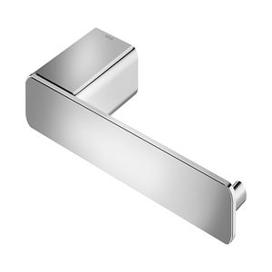 Porta Papel Higiênico De Parede Flat Cromada Docol