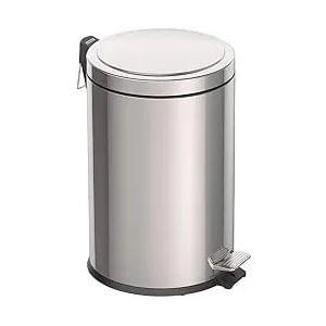 Lixeira Inox Com Pedal 5 Litros Dora