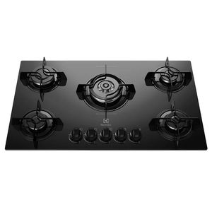 Cooktop 5 Bocas Vidro Preto KE5TP Electrolux