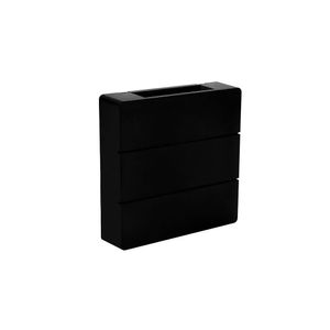 Arandela LED Pilar Preto 6W 3000K Taschibra