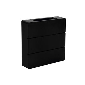 Arandela LED Pilar Preto 6W 6500K Taschibra