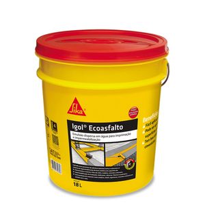 Igol Eco Asfalto Latão 18 Litros Balde Sika