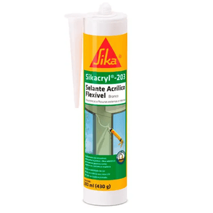 Selante Sikacryl 203 280 Ml Branco Sika
