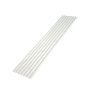 Telha Fibra De Vidro 2.44x1.10 M Ondafort Transparente Afort