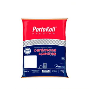 Rejunte Flexível Cerâmicas E Pedras 1 Kg  Bege Portokoll