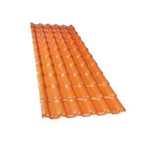 Telha Colonial PVC Terracota 2,42x0,88 M Afort
