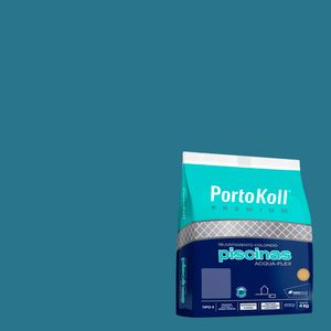 Rejunte Piscina Aqua 4 Kg Azul Royal Portokoll