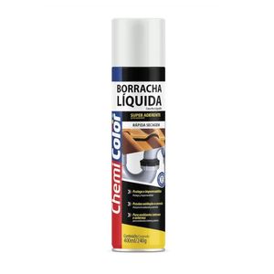 Spray Borracha Líquida Branca 400ml Chemicolor
