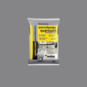Rejunte de Porcelanato Cinza Ártico1 Kg Quartzolit