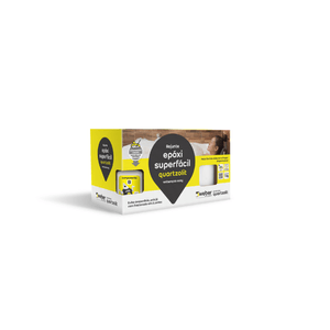 Rejunte Epóxi Superfácil Cinza Platina 1 Kg Quartzolit