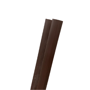 Perfil Rodaforro Pvc F Standard Vermelho Dark 6 Metros Fortlev