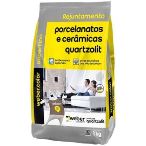 Rejunte Porcelanato Ype 1kg Quartzolit