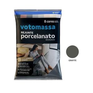 Rejunte Porcelanato Grafite 1 Kg Votomassa